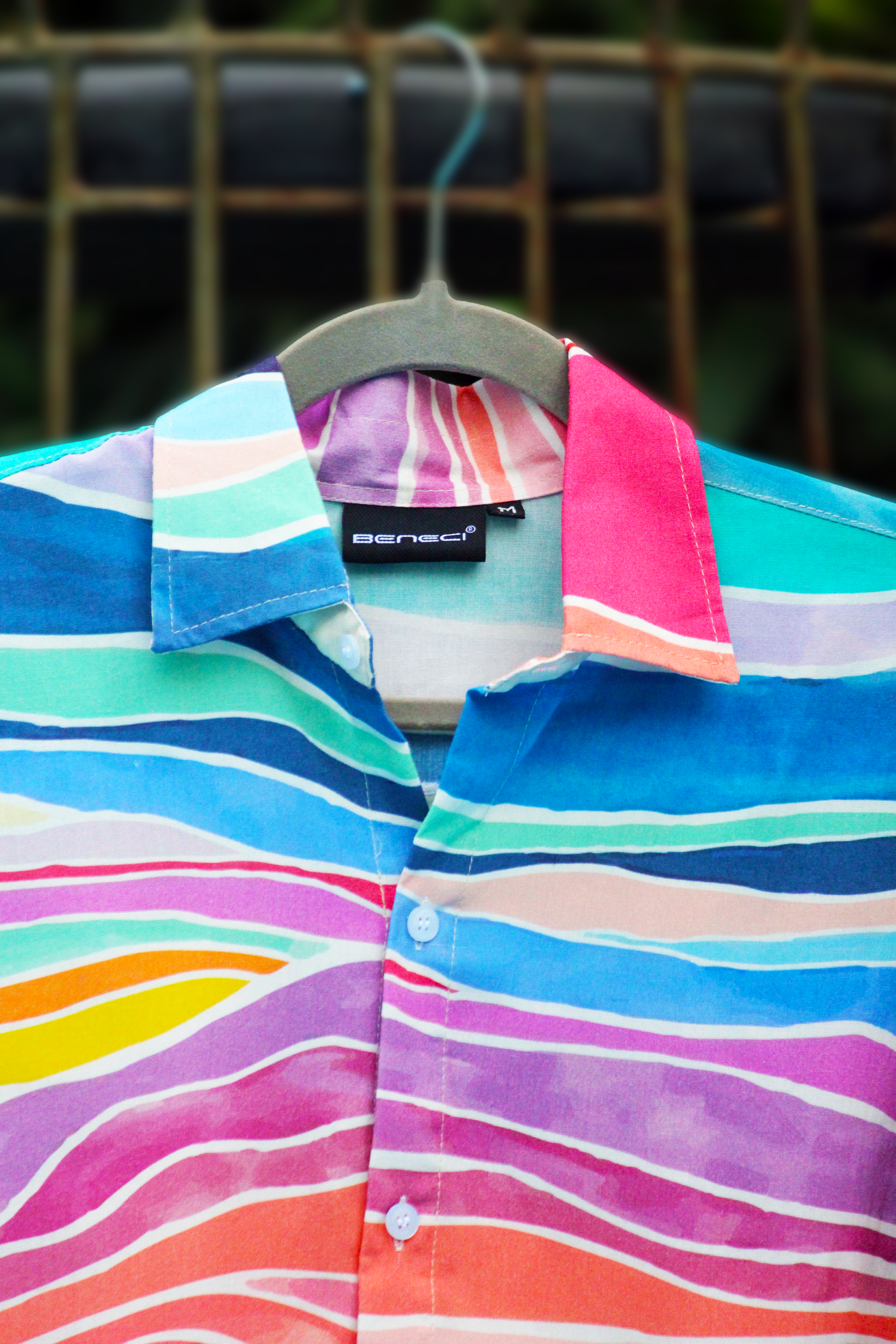 WAVY PRINTED SHIRT