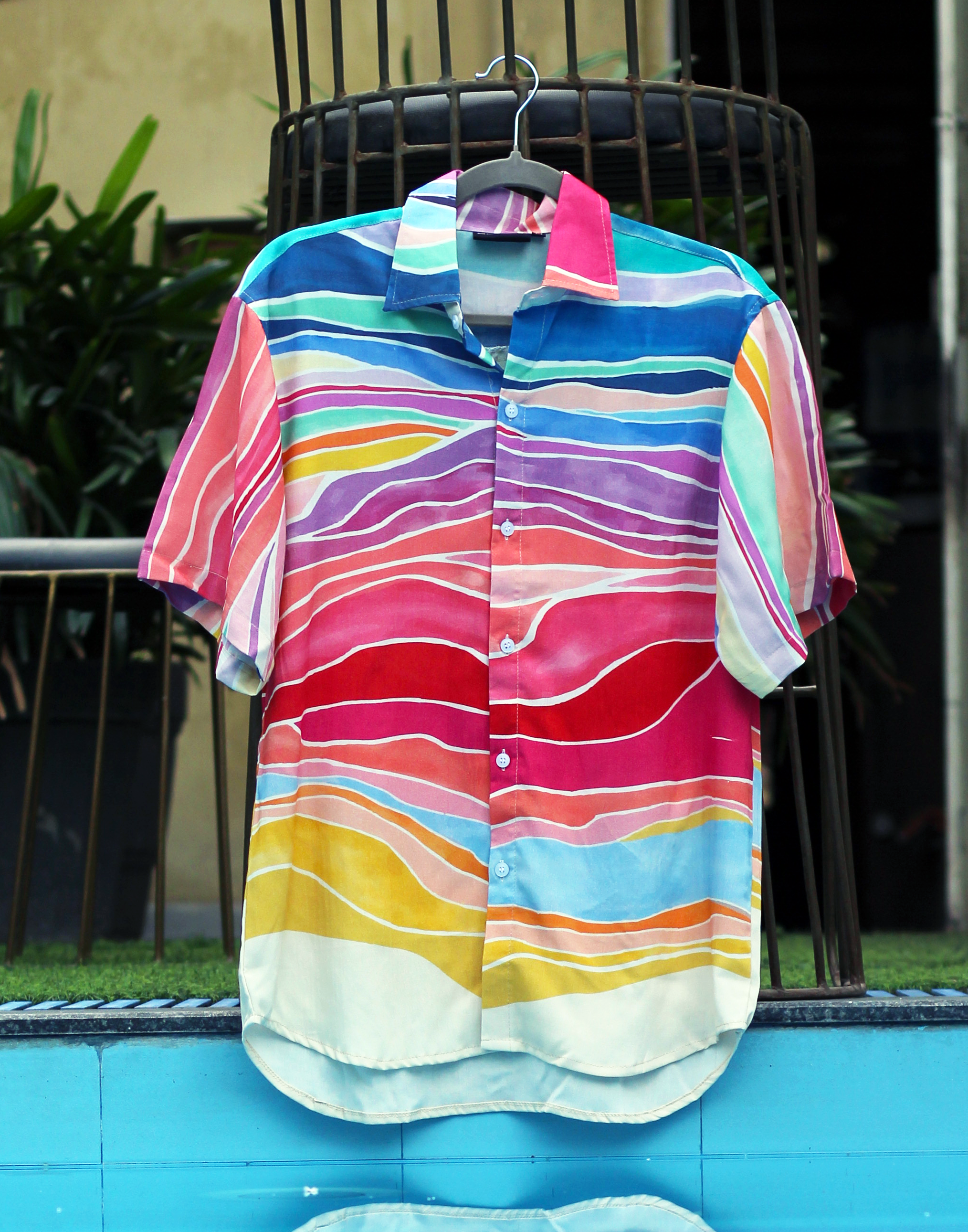 WAVY PRINTED SHIRT