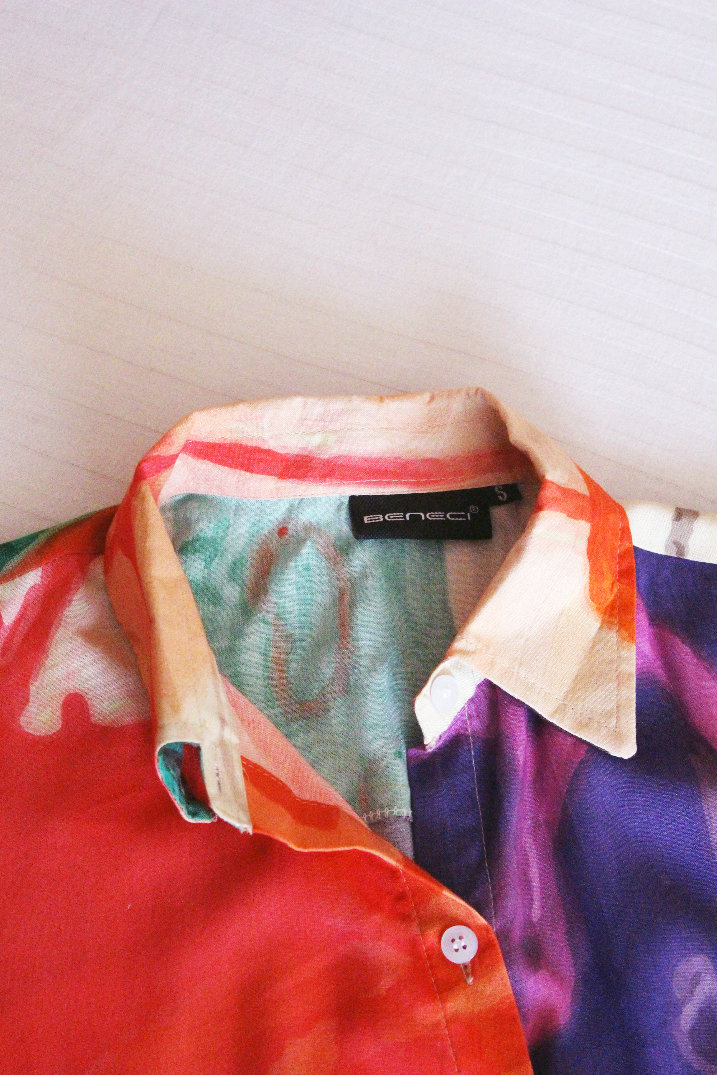 ABSTRACT PRINT FEMALE SHIRT